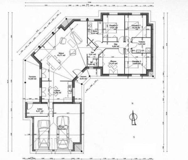 Réalisation de plans architectes et pour les particuliers en phase APS, APD, DCE, EXE et DOE. Réalisation de plans architectes et pour les particuliers en phase APS, APD, DCE, EXE et DOE.